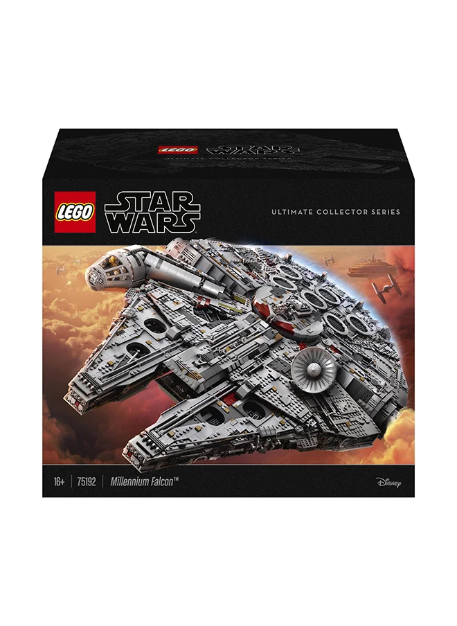 ليغو Lego 75192 Star Wars Tm Millennium Falcon Building Toy Set (7541 Pieces)