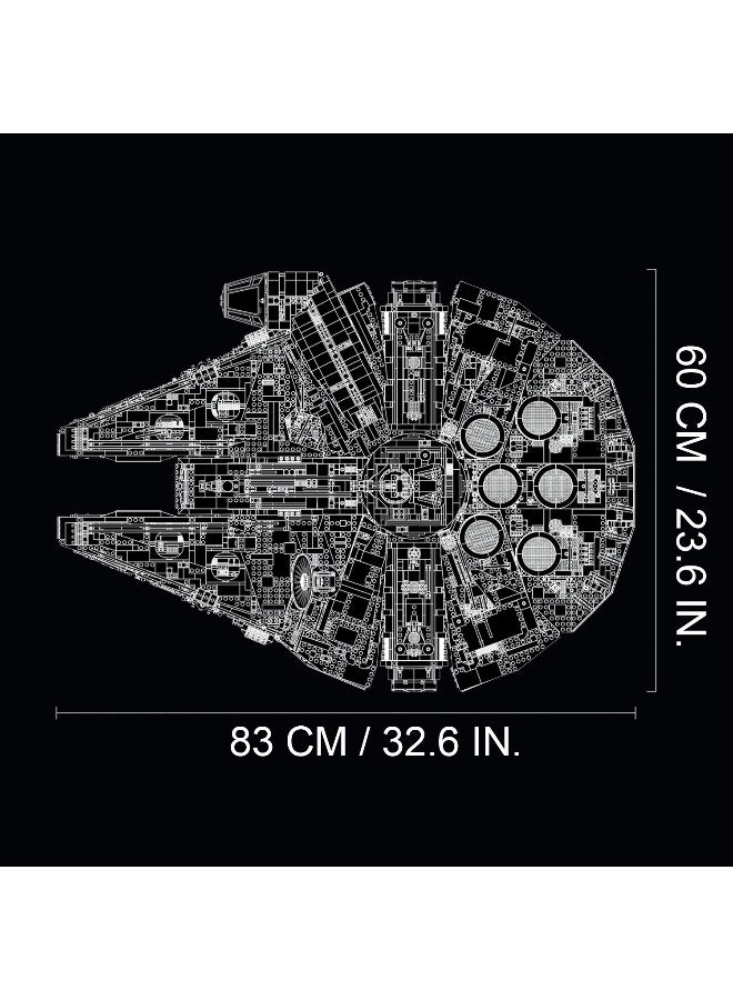 LEGO Star Wars Millennium Falcon Set 75192 7541Pcs