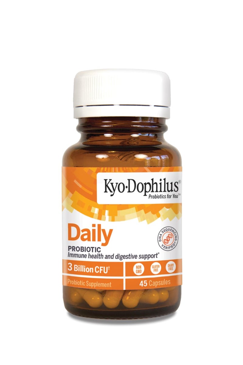kyolic Kyo-Dophilus Daily Probiotic, Immune and Digestive Support*, 45 capsules (Packaging may vary) - Image 2