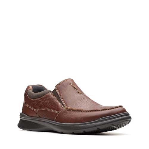 Clarks Collection Men's Cotrell Free Loafer, Tobacco Leather, 8.5 Medium US - Image 3
