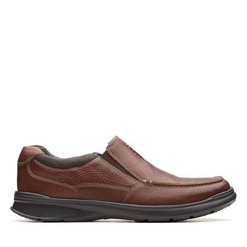 Clarks Collection Men's Cotrell Free Loafer, Tobacco Leather, 8.5 Medium US - Image 2