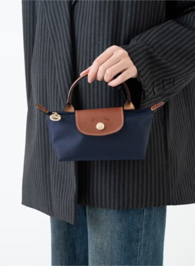 لونج شامب Longchamp Le Pliage حقيبة كتف صغيرة بأحزمة كتف للنساء كلاسيكية عصرية متعددة الاستخدامات حقيبة مكياج صغيرة، حقيبة يد، حقيبة كتف - Image 2