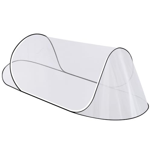 Axcoix 77 * 30 * 23 Inch Large Pop Up Mosquito Tent, Portable Foldable Mosquito Net for Bed Camping Travel Patio - Image 1