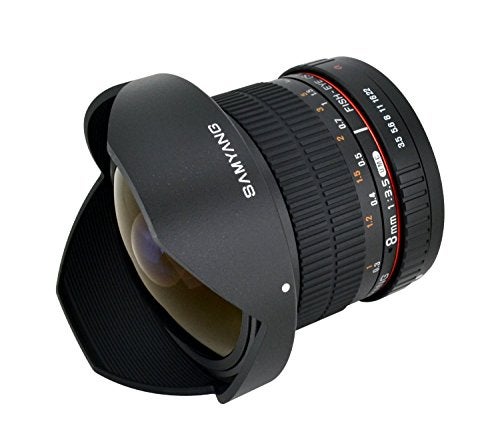Samyang SYHD8M-C 8mm f/3.5 HD Lens with Removable Hood for Canon - Image 4