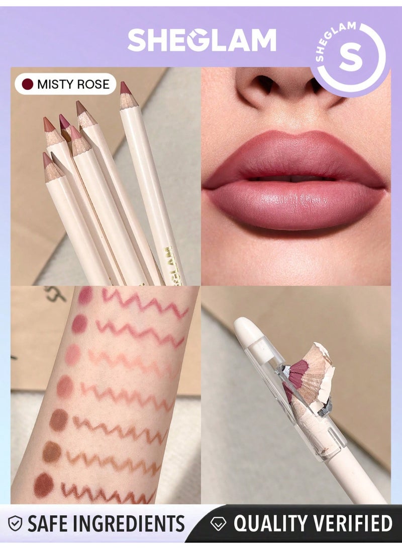 SHEGLAM SG Lip Facts Lip Liner- Misty Rose - Image 2