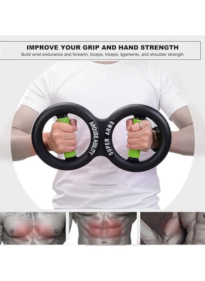 QSHOP® Wrist Strengthener Trainer Eliminates Fatigue and Strengthens Grip 10kg Improve Sleep ABS Promotes Blood Circulation for Home Office Workers