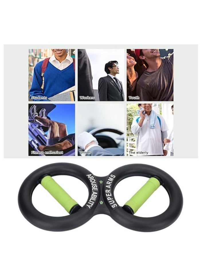 QSHOP® Wrist Strengthener Trainer Eliminates Fatigue and Strengthens Grip 10kg Improve Sleep ABS Promotes Blood Circulation for Home Office Workers