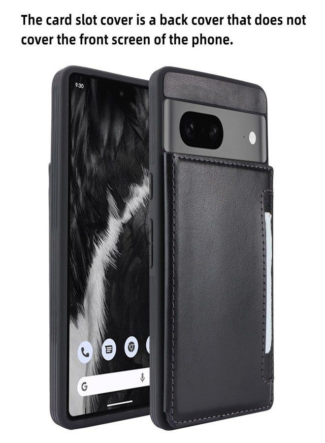 iCoverCase Compatible with Google Pixel 7 Case with Card Holder, Wallet Phone Case for Women Men [RFID Blocking] PU Leather Protective Wallet Case for Pixel 7 (Black) - Image 3