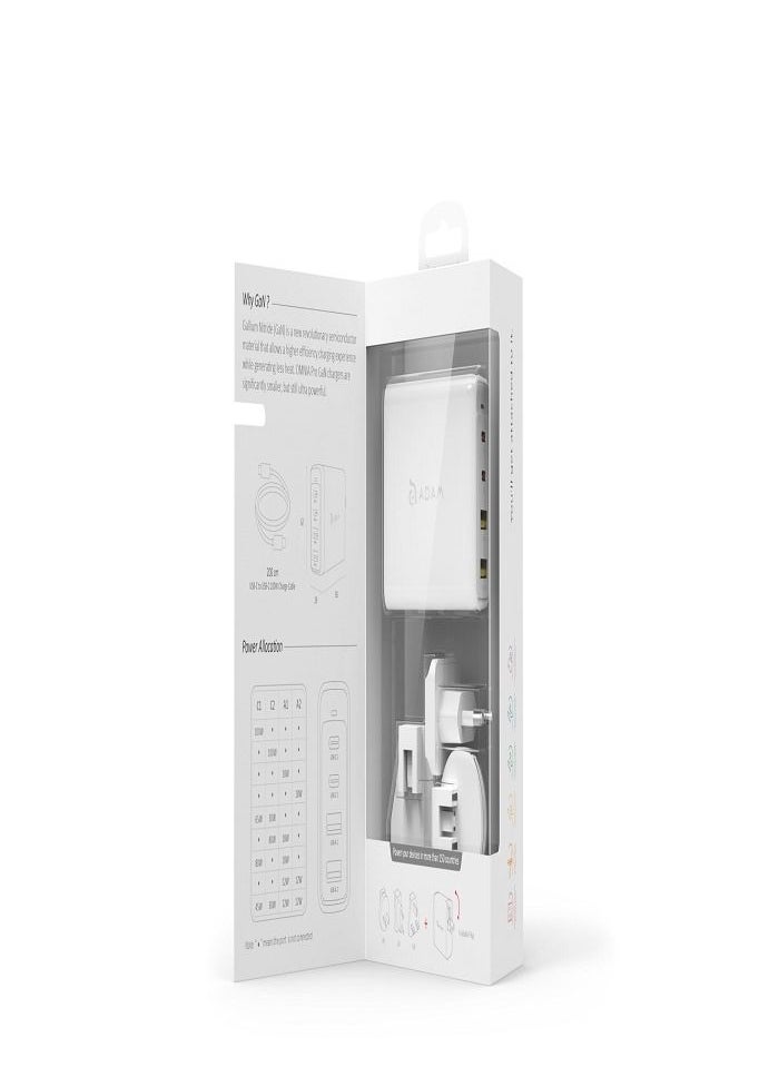 ADAM ELEMENTS Adam Elements Omnia Pro 100W GAN universal super fast wall charger  - Image 2
