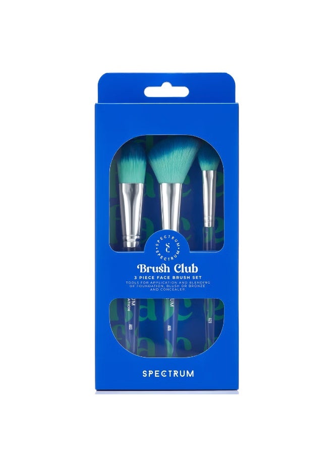 Spectrum Spectrum Brush Club 3 Piece Brush Set  - Image 3