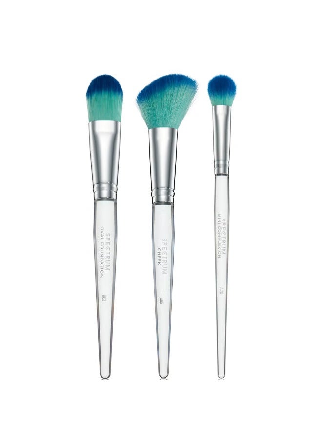 Spectrum Spectrum Brush Club 3 Piece Brush Set  - Image 1