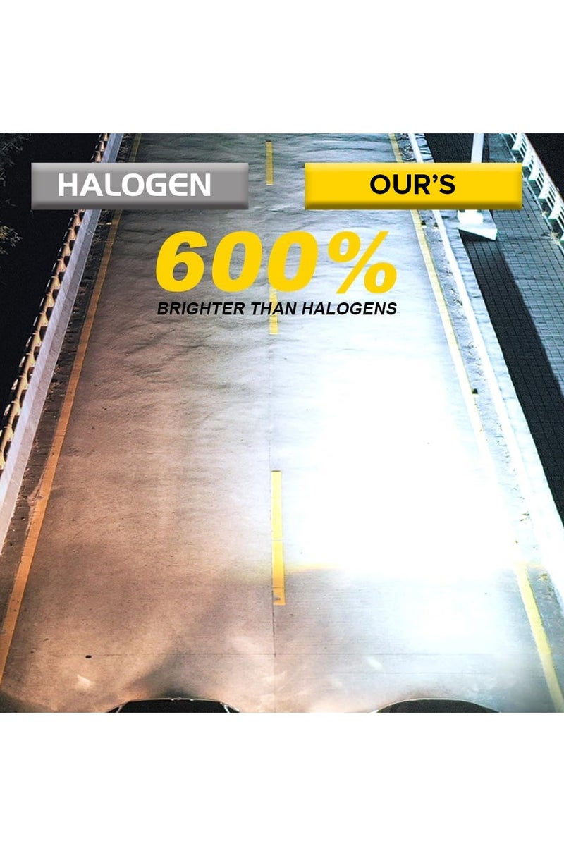 توبيز مصابيح أمامية LED فائقة السطوع EC-75 H11 من توبي، قطعتان، 15000 لومن، 150 واط/زوج، مقاومة للماء IP65، تبريد مزدوج من أنابيب النحاس، وناقل حركة ذكي للقيادة الليلية الشاقة - Image 4