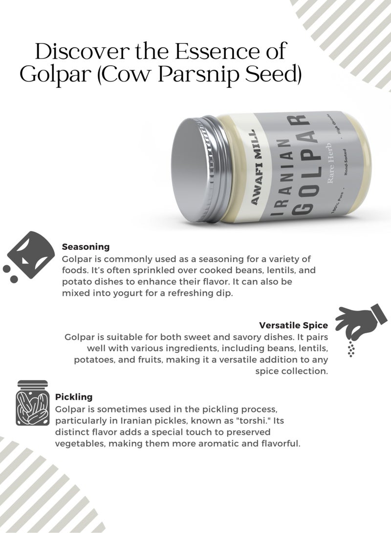 Awafi Mill AWAFI MILL Premium Golpar Seeds | Aromatic Persian Hogweed Seeds for Culinary Delights and Seasoning - Image 2