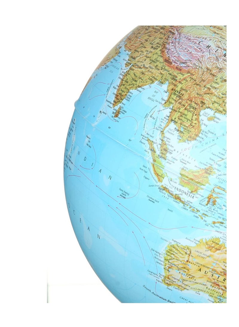 Generic - Stereogram English Globe Map - 20cm - Image 1
