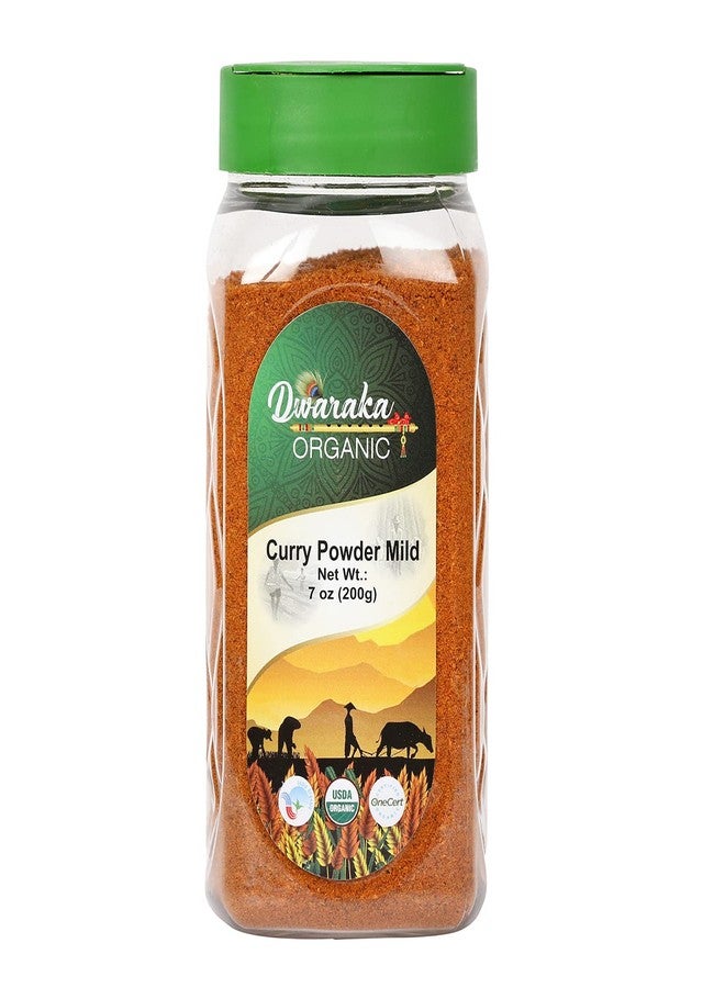 Dwaraka Organic - Curry Powder Mild, 7oz, Healthy, Organic, Non GMO, All Natural - Image 1