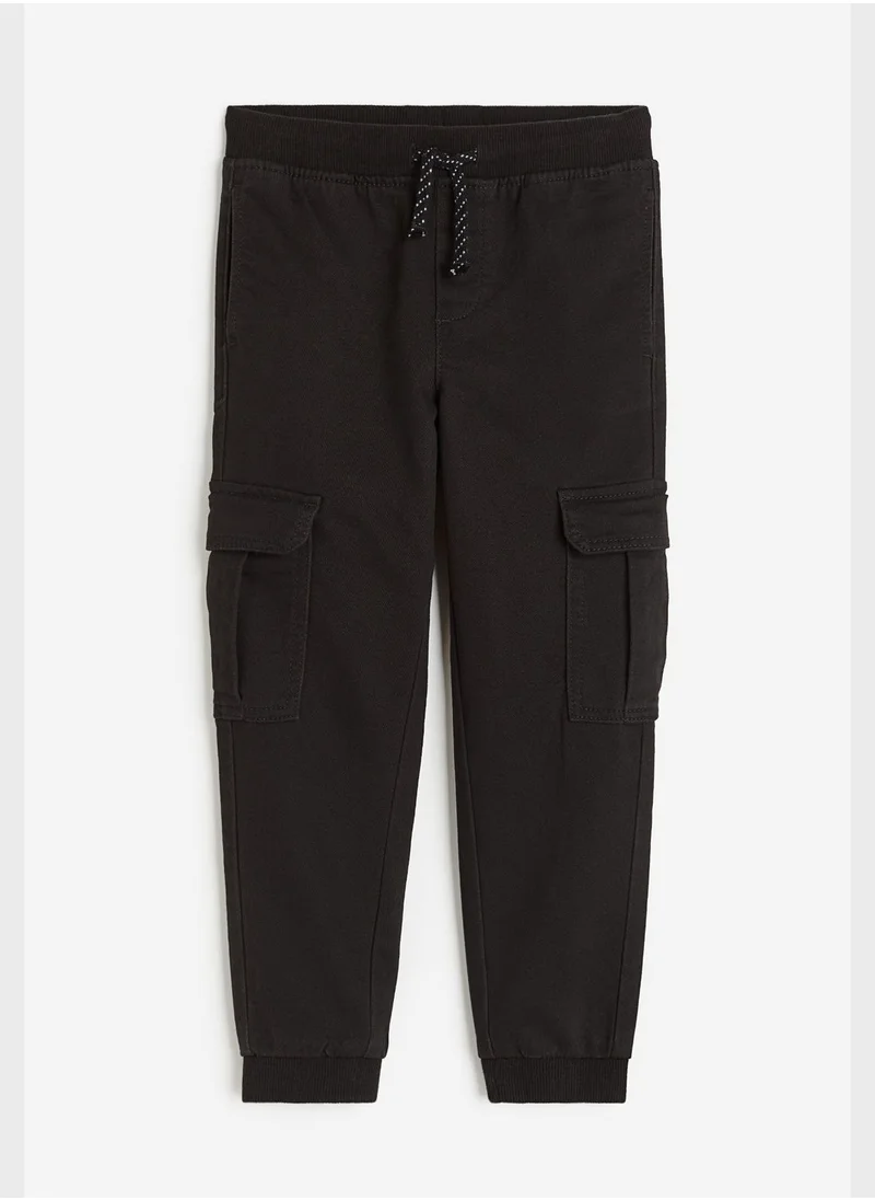 H&M Kids Slim Fit Cargo Trousers