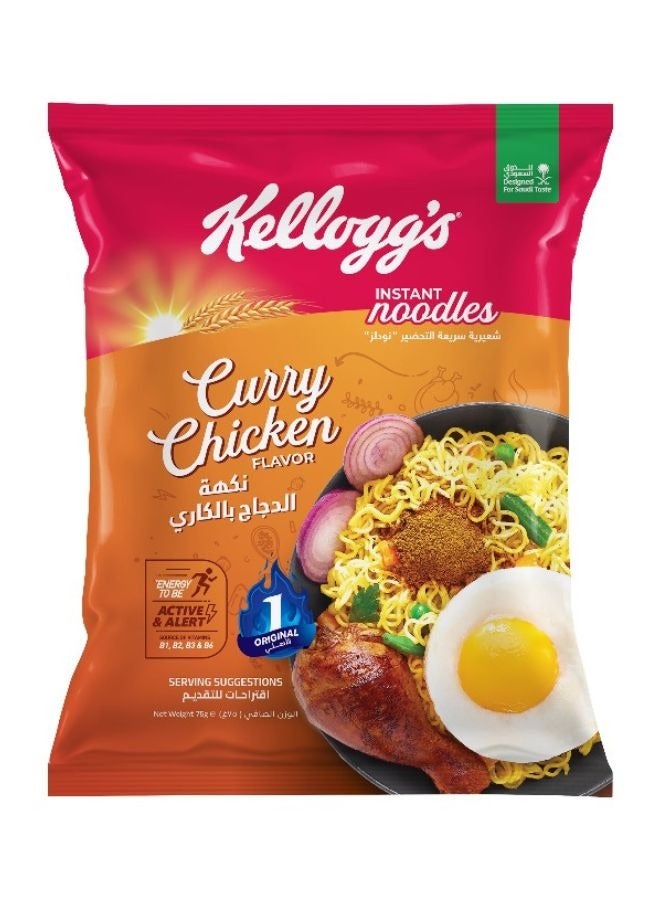 Kelloggs Curry Chicken Flavor Instant Noodles - Image 1