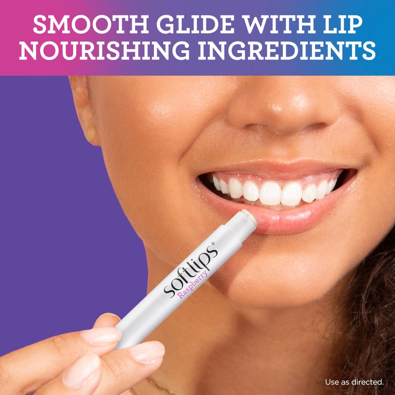 Softlips Daily Lip Moisturizer For Very Dry Lips, Multi-Flavored Lip Balms, Hydrates, Soothes & Prevents Dry, Chapped Lips, Smooth Glide Formula, Dermatologist Tested, Pack of 3 Chap Sticks - Image 5