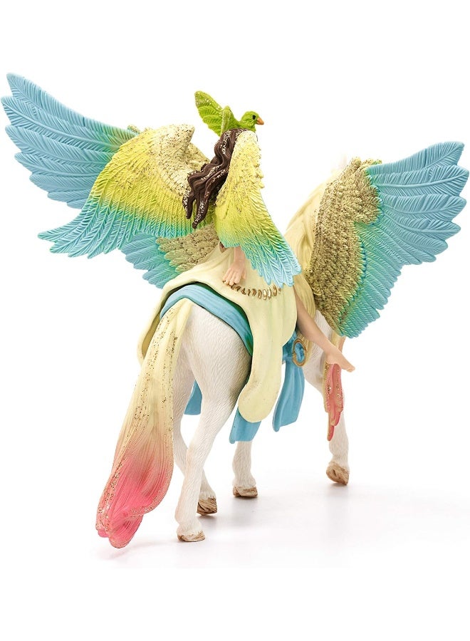 Schleich bayala, 3-Piece Playset, Unicorn Toys for Girls and Boys 5-12 Years Old, Fairy Surah with Glitter Pegasus - Image 5