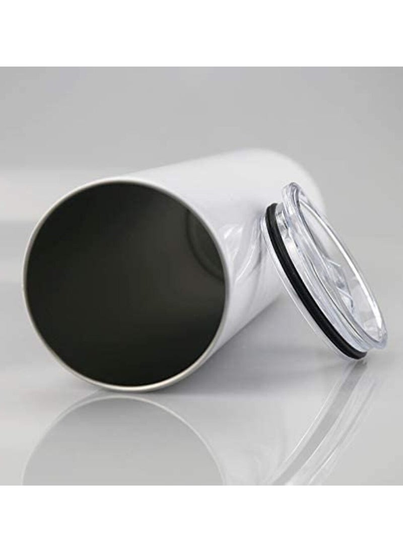 MEC - Football Player Sadio Mane Tumbler Design Printed On Both Sides Printed Drinking Water Tumbler 17 OZ White - Image 1