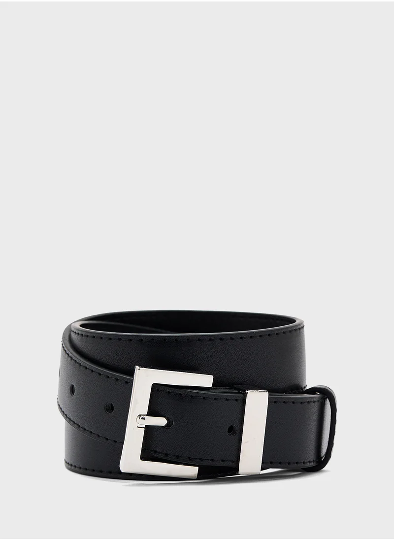 Ginger Square Buckle Belt