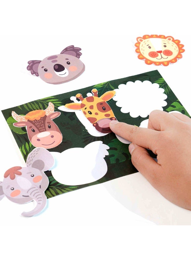 Capstro Animal Paper-Cut Book – Fun DIY Cutting Craft Workbook for Kids | Early Learning Scissor Skills Activity with Cute Animal Patterns | Creative Preschool Craft Book for Ages 4–6 - Image 4