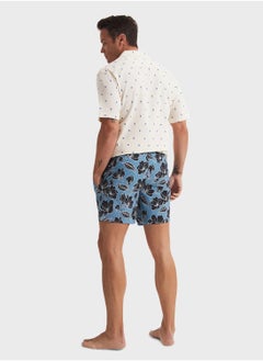 JUNE Patterned Swim Shorts  - Image 2