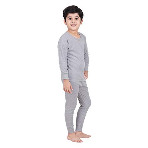 Splash - Baby (Unisex) Winter wear Set - Upper & Lower, Round Neck, Full Sleeve (Grey, 60Cms. - 3 Years to 4 Years) - Image 3