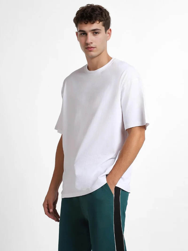 نوبيرو تيشيرت قطن رجالي كبير بطبعة نوبرو