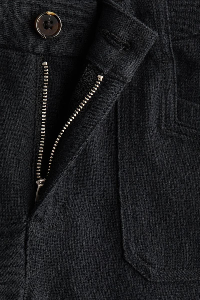 H&M Wide twill trousers