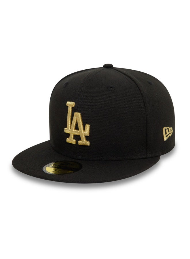 NEW ERA COOPSMETALLIC59FIFTYLOSDODCOBLKMTG - Image 1