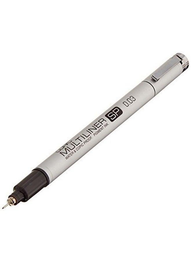 Multiliner Sp Black Ink Marker 0.03 Tip
