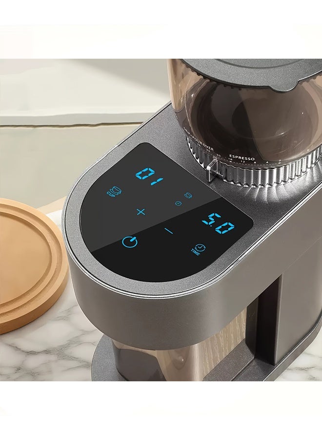 أوكاسا آلة صنع القهوة الأوتوماتيكية الصغيرة، مطحنة حبوب القهوة الكهربائية، مطحنة حبوب القهوة المنزلية - Image 3