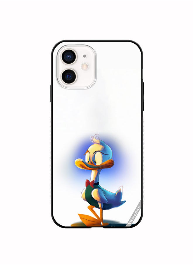 VR CREATIVE - Protective Case Cover For Apple iPhone 12 mini Donald Duck Design Multicolour - Image 1