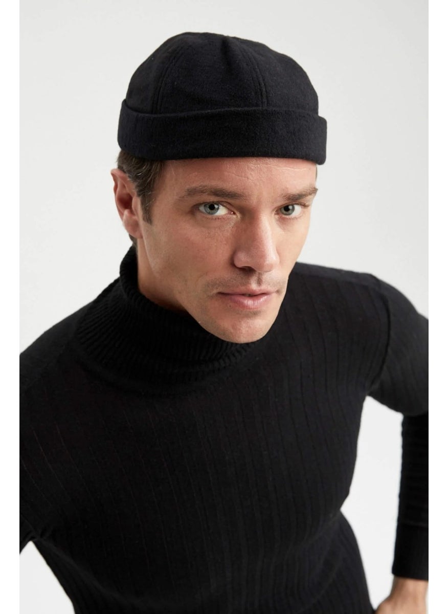 Takı Dükkanı Jewelry Shop Winter Wool Retro Docker Cap Skullcap Leon Beanie Unisex Hat CP236  - Image 4