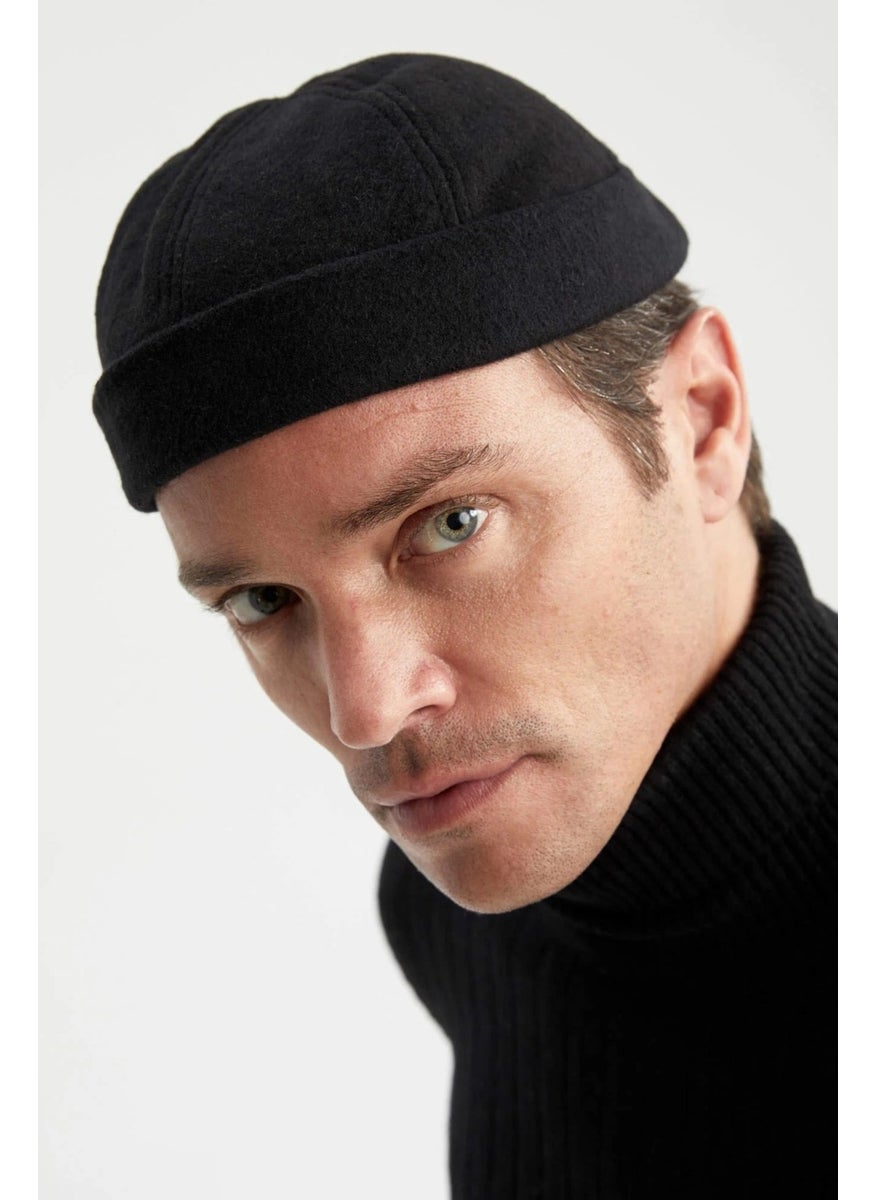 Takı Dükkanı Jewelry Shop Winter Wool Retro Docker Cap Skullcap Leon Beanie Unisex Hat CP236  - Image 1