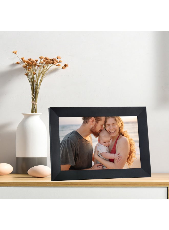 Strict Selection Of Best Selling Digital Photo Frame Frameo Cloud Photo Frame Smart Touch 10.1 Inch Wifi Photo Frame-Color:Black