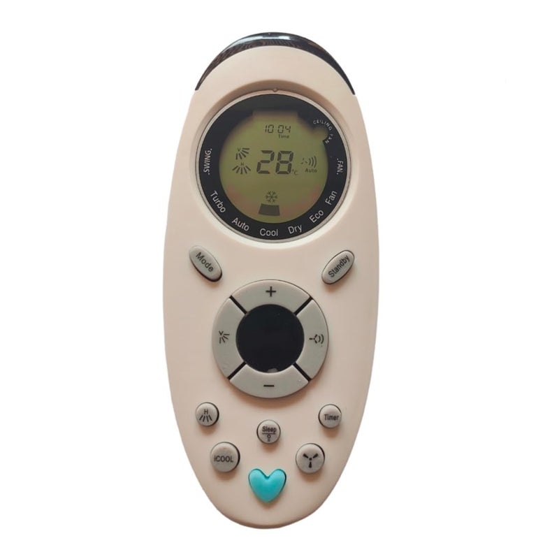 Upix AC Remote No. 143B (No Backlight), Compatible/Replacement for Onida AC Remote Control (Exactly Same Remote Will Only Work) - Image 1