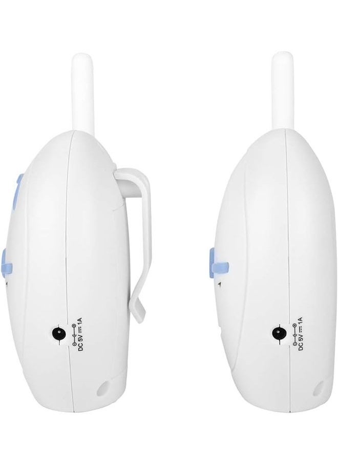 Arabest - Audio Baby Monitor, Digital Audio Baby Monitor Nanny Intercom Electronic Alarm Two-Way and Talk Back Intercom - Image 1