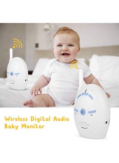 Arabest Audio Baby Monitor, Digital Audio Baby Monitor Nanny Intercom Electronic Alarm Two-Way and Talk Back Intercom  - Image 3