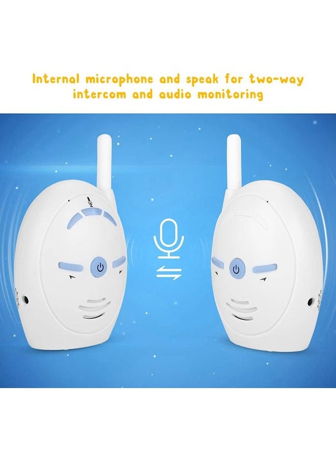 Arabest - Audio Baby Monitor, Digital Audio Baby Monitor Nanny Intercom Electronic Alarm Two-Way and Talk Back Intercom - Image 1