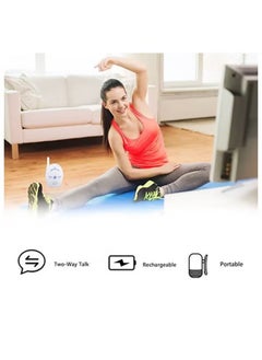Arabest Audio Baby Monitor, Digital Audio Baby Monitor Nanny Intercom Electronic Alarm Two-Way and Talk Back Intercom  - Image 5