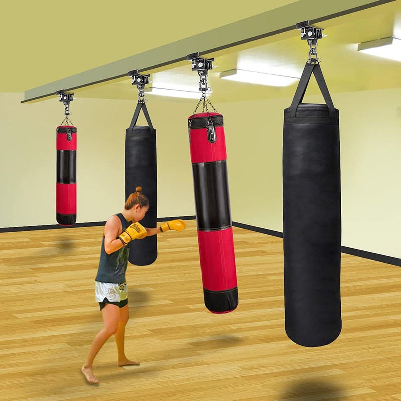 Dolibest Heavy Bag Mount, Punching Bag Hanger, I Beam Hanger, Heavy Bag Hanger for Punching Bag Accessories, Punching Bag Bracket, Beam Hanger with Swivel Hook, Ceiling Mount for Boxing Bag - Image 2