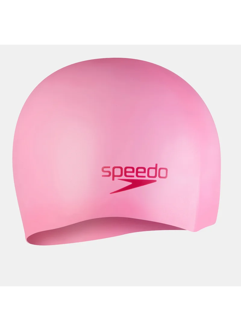speedo Kids' Plain Moulded Silicone Swimming Cap