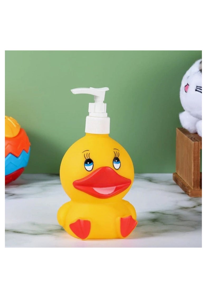 Generic - Despenser duckling soap, gel and liquid soup 400ml for bathroom and kitchen soap dispenser cartoon shaped wonderful soap pump for kids from Rana store - Image 1
