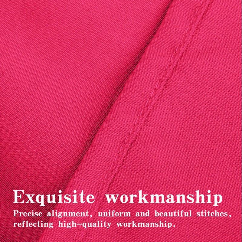 NTBAY NTBAY Queen Pillow Shams - 2 Pack Brushed Microfiber 20x30 Sham Covers - Super Soft and Cozy  Wrinkle  Fade  Stain Resistant 20x30 Inches Oxford Pillowcases  Magenta  - Image 3