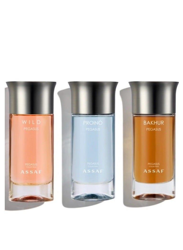 عساف مجموعه اورقيت من عساف الجديده 3*100ملي اودي بارفيوم - Image 1