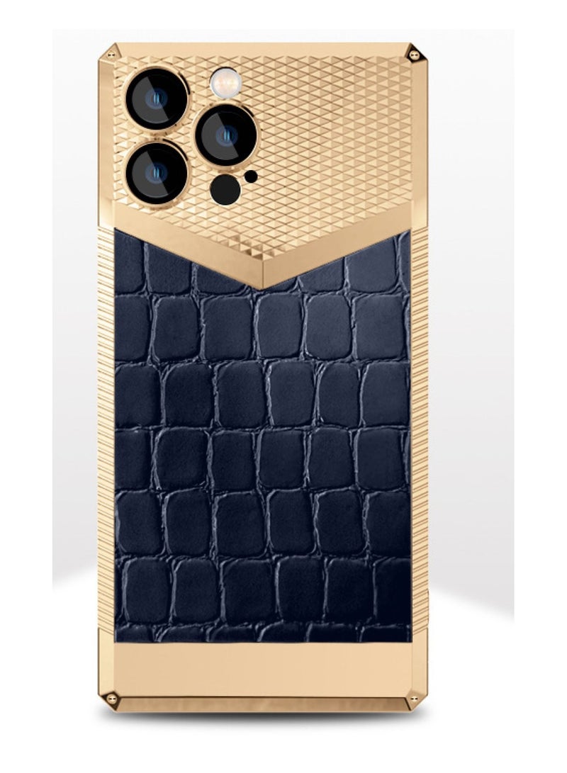 Loquat حافظة هاتف بنمط تمساح مناسبة لجهاز آيفون