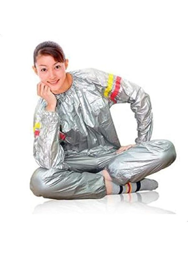 Sauna Suit for Exercise Lightweight Sweat Suit with Full Body Coverage for Fitness Workouts and Training Sessions