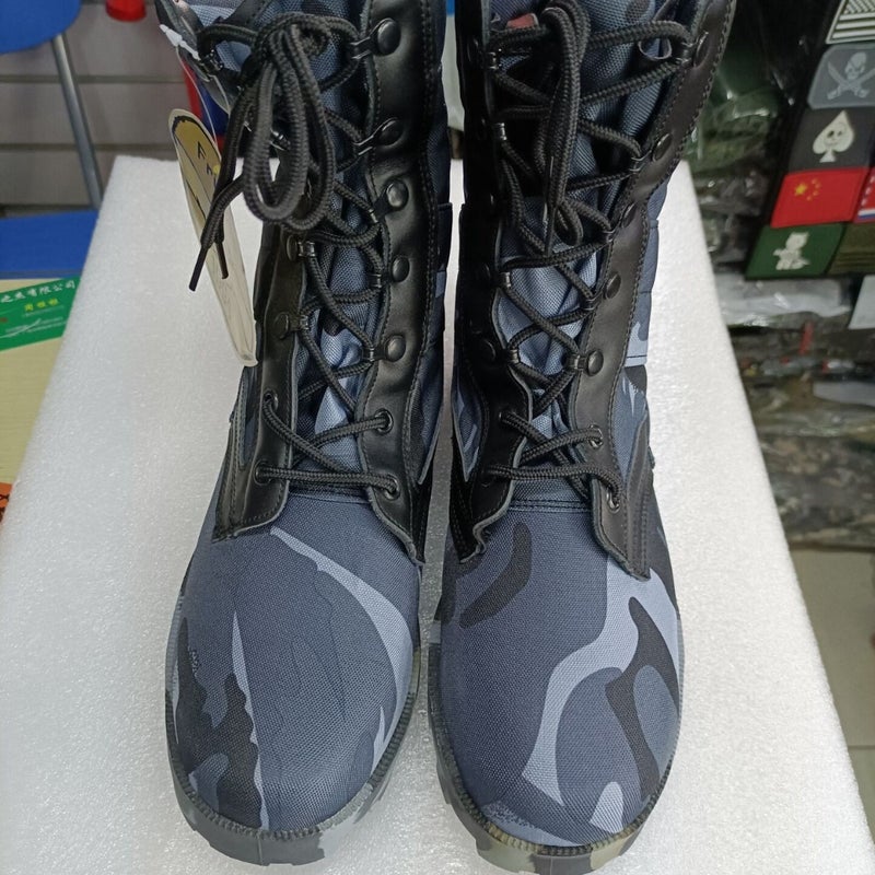 Men'S And Women'S Special Forces 539 Outdoor High-Top Breathable Lycra Spandex Neutral Camouflage Tactical Boots Spandex Desert Boots - Image 5
